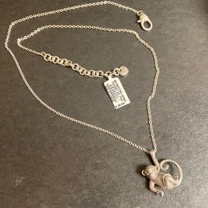 Brighton Monkeying Around Necklace NEW